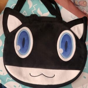 Persona 5 Morgana Plush Tote Bag